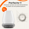 FLOOQ – Stuhlbeinkappen Pro – Rund – Transparent – ​​Floor