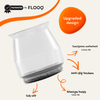 FLOOQ - Stoelpootdoppen - Hoge transparantie - Florine