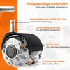 FLOOQ – Transparente Bürostuhlrollen – Finley