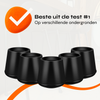 FLOOQ - Stoelpootdoppen - Rond - Zwart - Fero