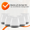 FLOOQ - Stoelpootdoppen - Hoge transparantie - Florine