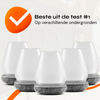 FLOOQ – Stuhlbeinkappen Pro – Rund – Transparent – ​​Floor