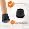 FLOOQ - Stuhlbeinkappen - Teppich/Bodenbelag - Rund - Frankie