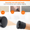 FLOOQ - Stuhlbeinkappen - Teppich/Bodenbelag - Rund - Frankie