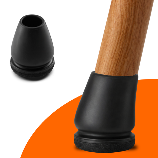 FLOOQ - Stuhlbeinkappen Pro - Rund - Floor
