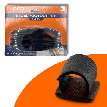 FLOOQ - Vloerbeschermer buisframe - Felipe - 12 sets - 1 doos
