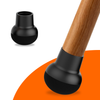 FLOOQ - Stuhlbeinkappen Pro Abgewinkelt - Rund - Fabian
